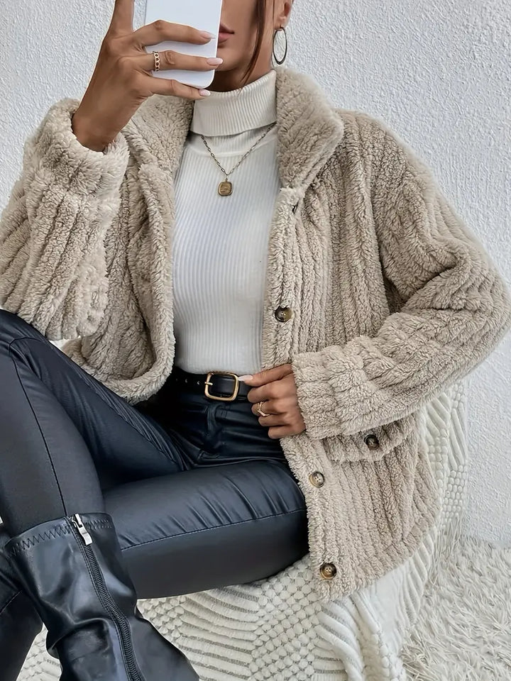 PAULINE™ | Velvet Cardigan