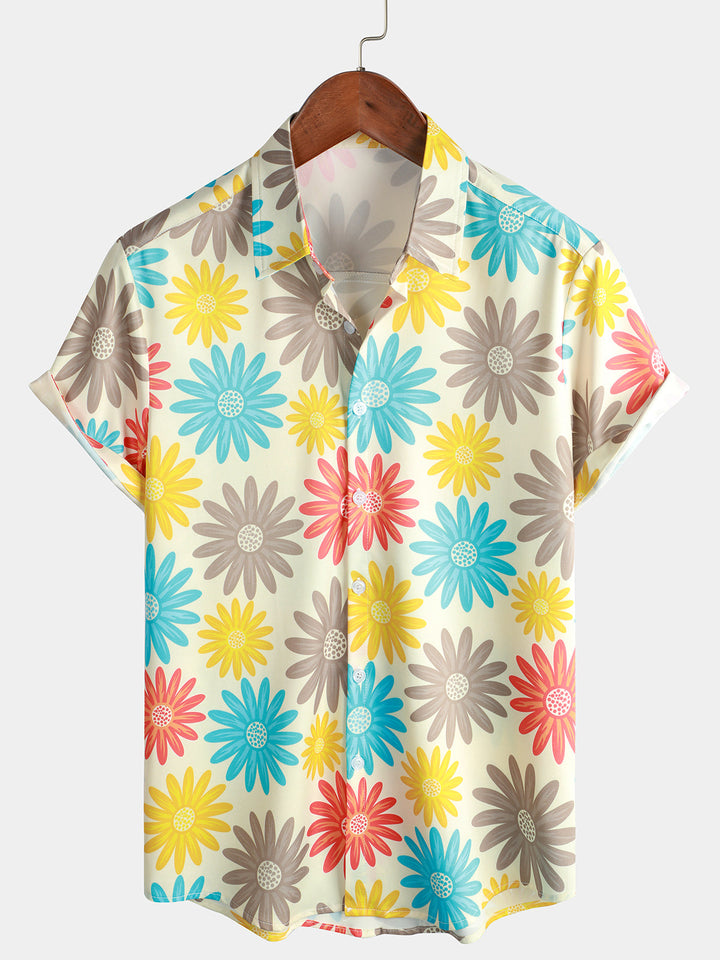 Andrew™ | Floral Button-Up Shirt