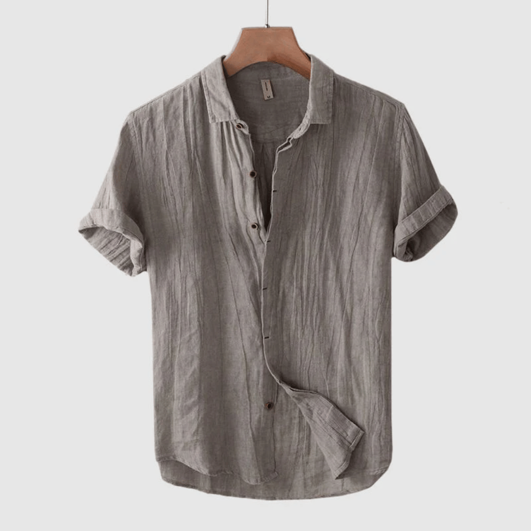 LUKE™ | Linen Blouse