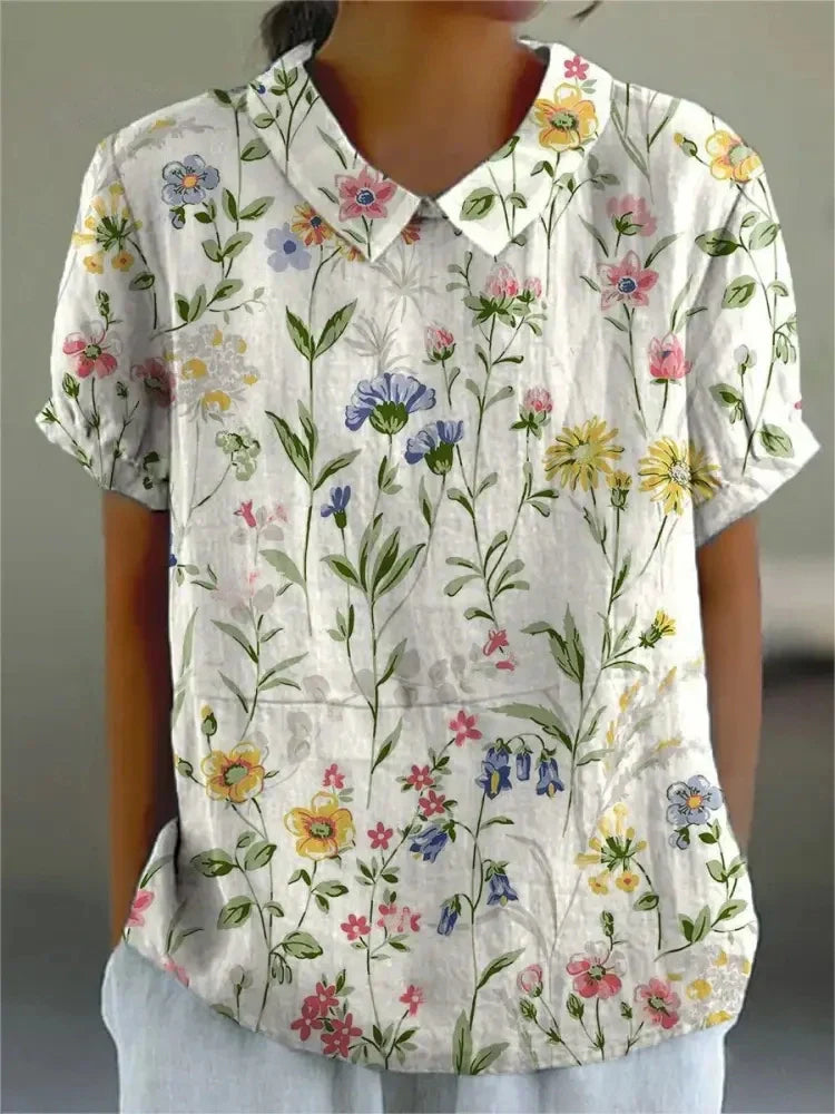 Anna's | Stylish  Flower Shirt