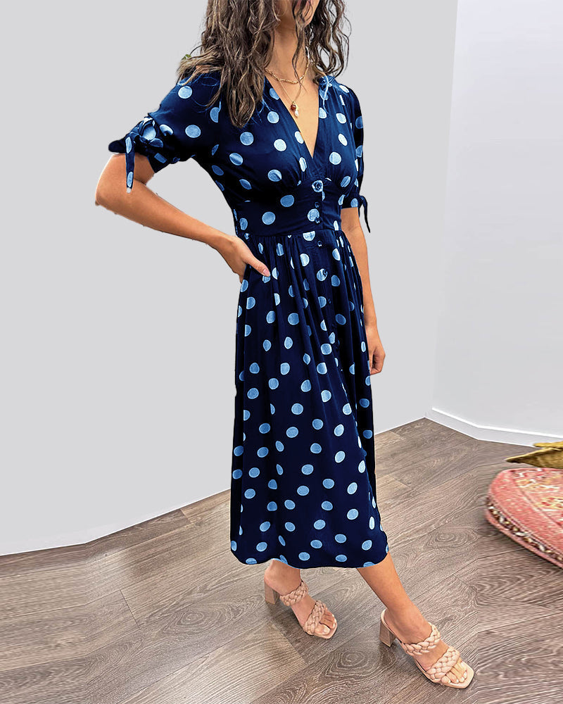 DELIA™ | Polka Dot Dress