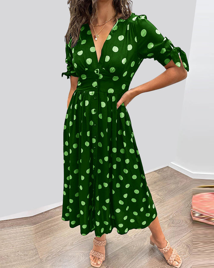 DELIA™ | Polka Dot Dress