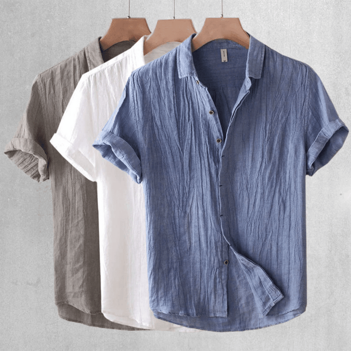 LUKE™ | Linen Blouse