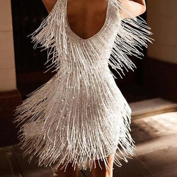 Starlight™ | Fringe Mini Dress