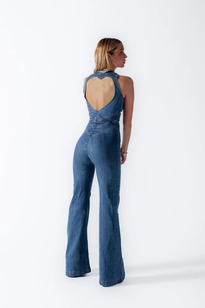 DEBBE™ | Denim Jumpsuit