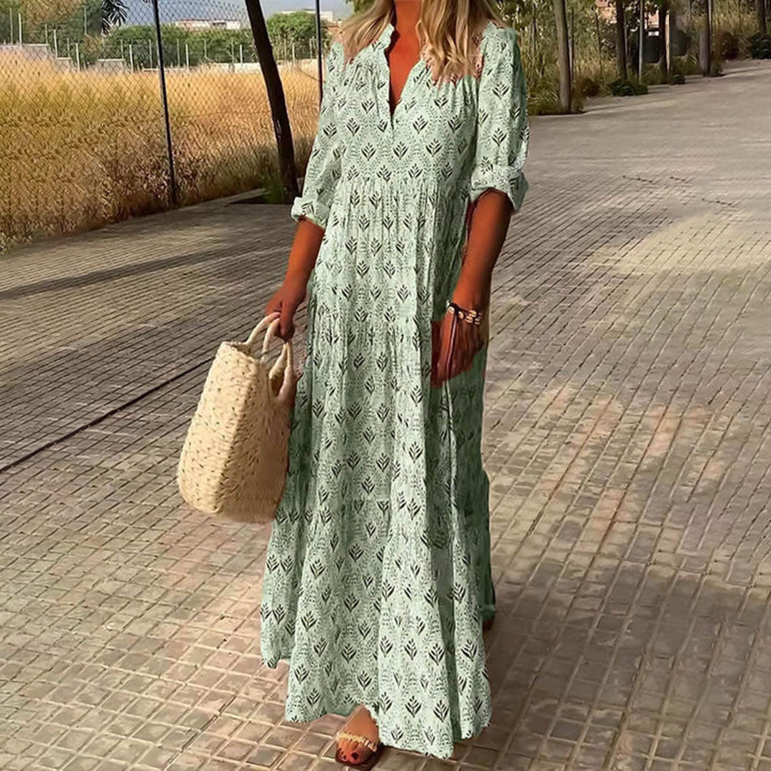 Solara™ | Boho Maxi Dress