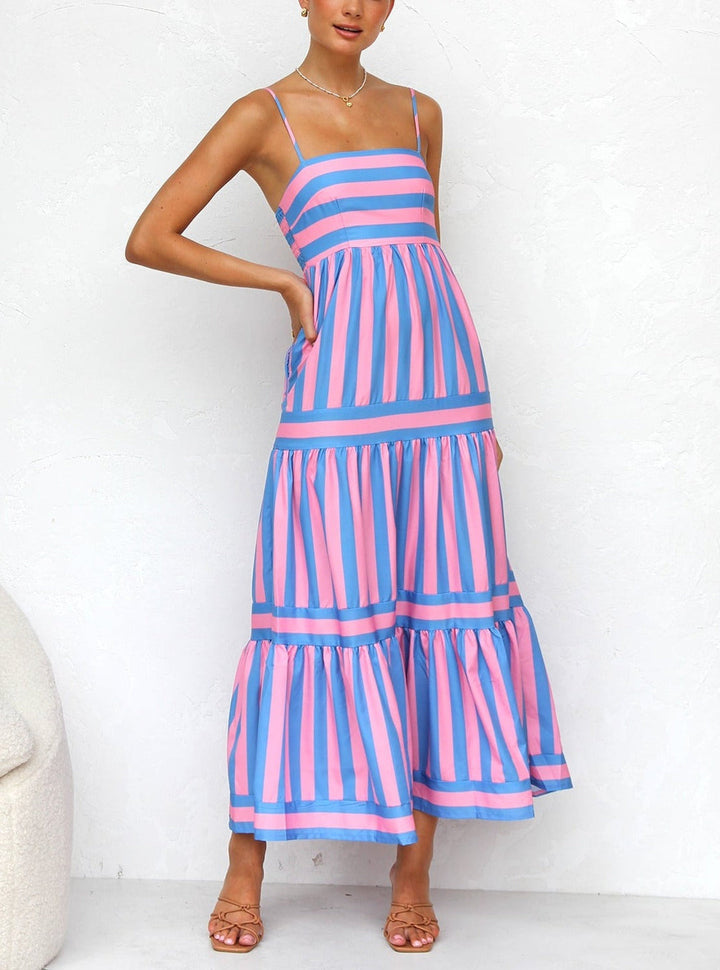 JULIE™ | Striped Elegance Dress