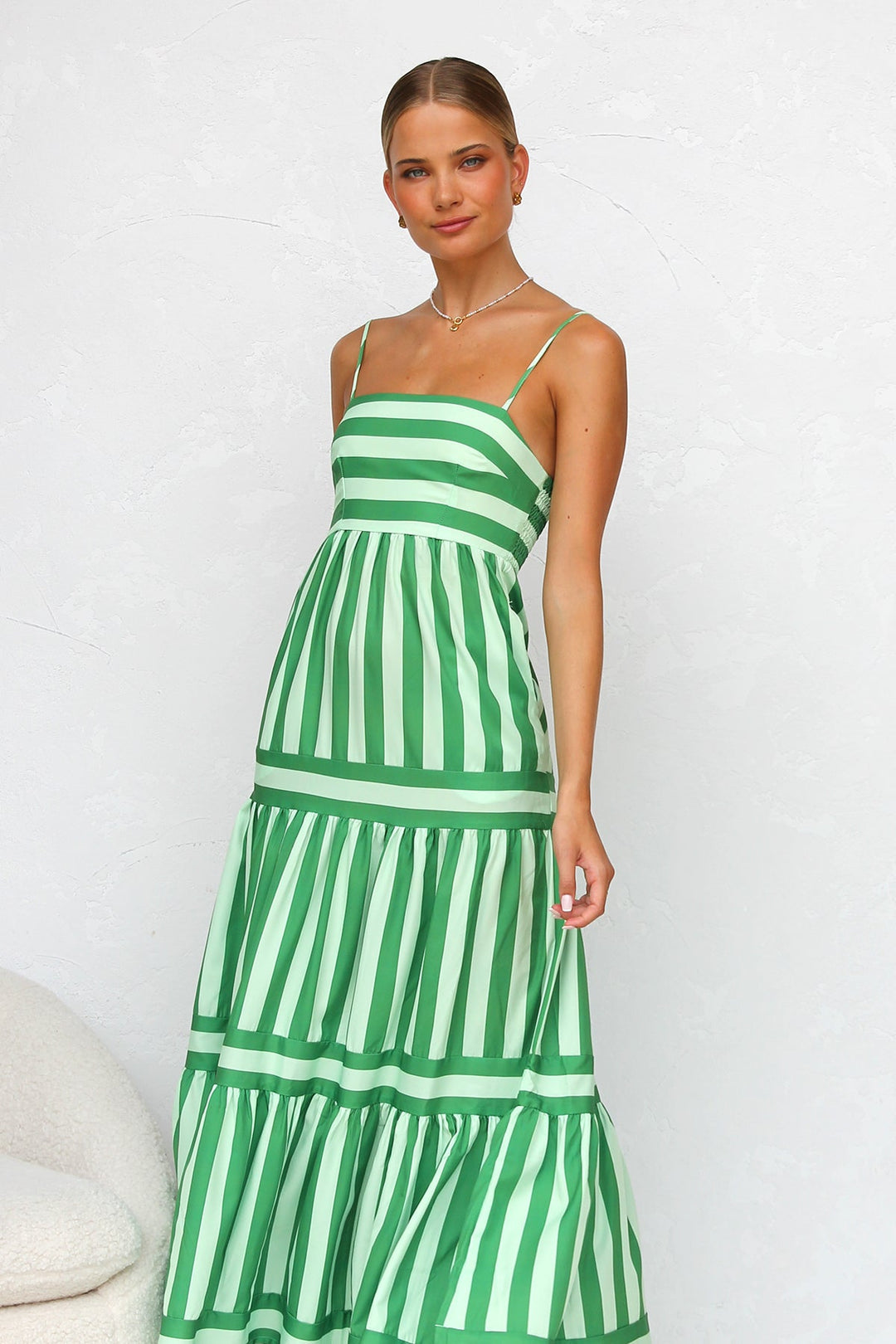 JULIE™ | Striped Elegance Dress