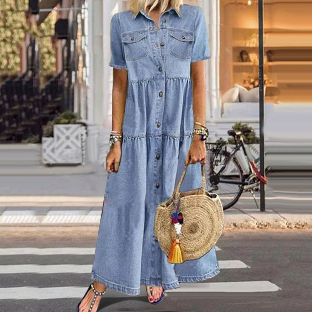 LIZ™ | Heritage Denim Dress