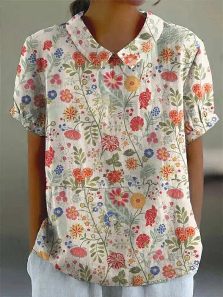 Anna's | Stylish  Flower Shirt