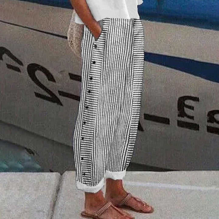 Women Striped Pants