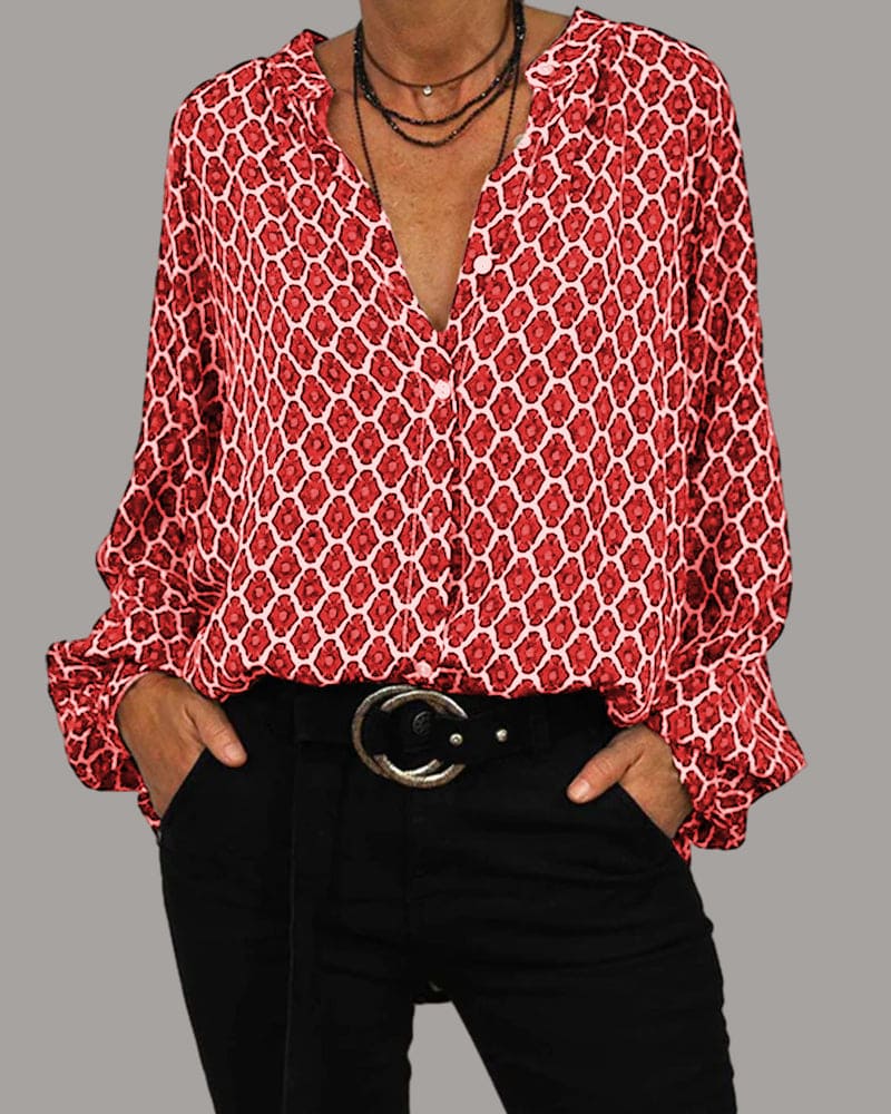 JACKY™ | Statement Blouse